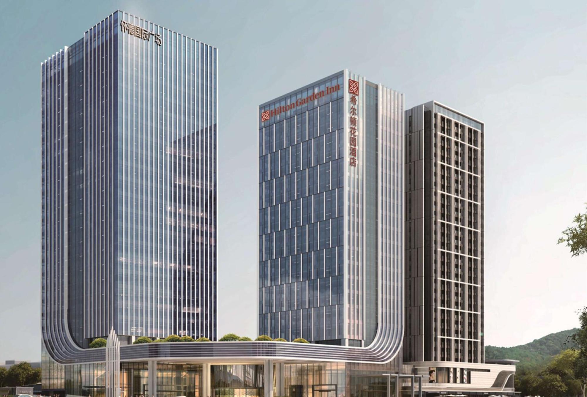 Hilton Garden Inn Shenzhen Airport,Enjoy 24-Hour One Way Free Delivery From Hotel To Shenzhen Baoan Airport On The Hour شينزين المظهر الخارجي الصورة